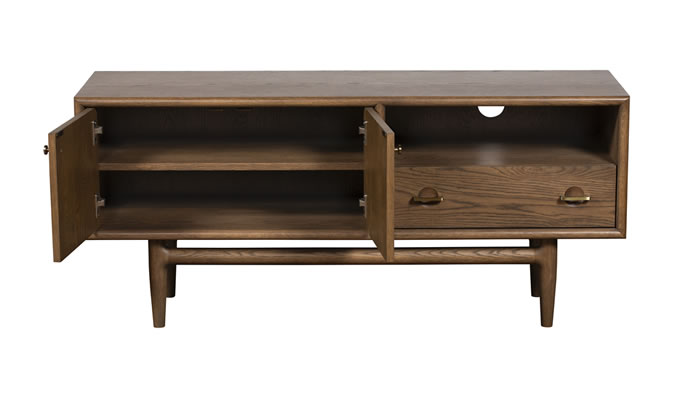 G Plan Marlow TV Unit Open